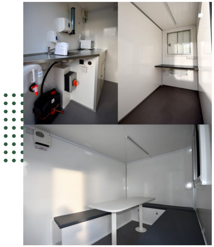 EcoPod Mobile Welfare Units Interior - EcoMod Modular Buildings