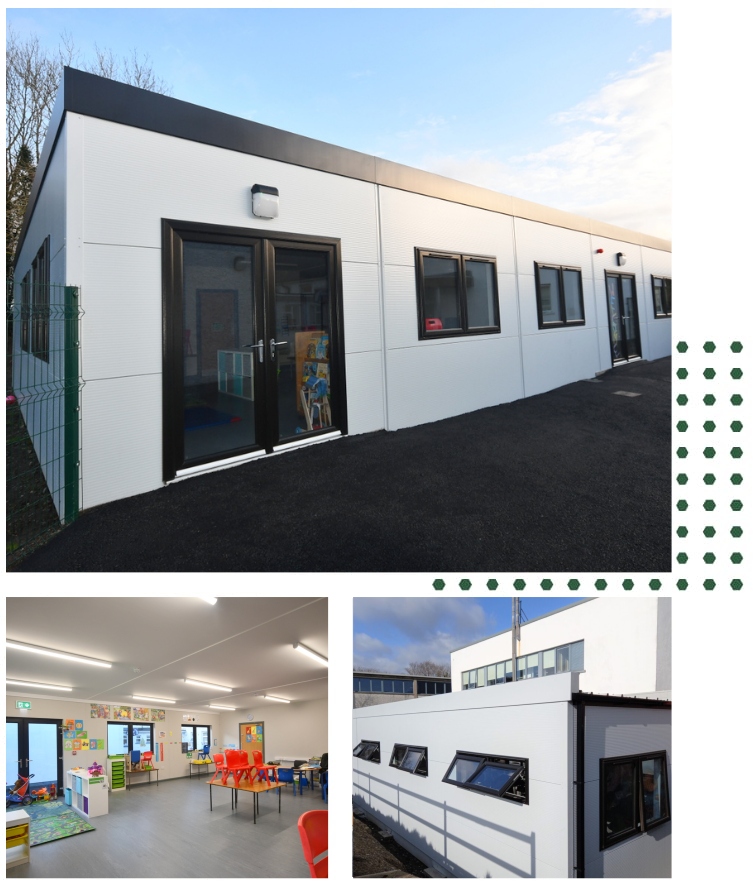 Modular Classrooms Ireland Exteriors - EcoMod Modular Buildings